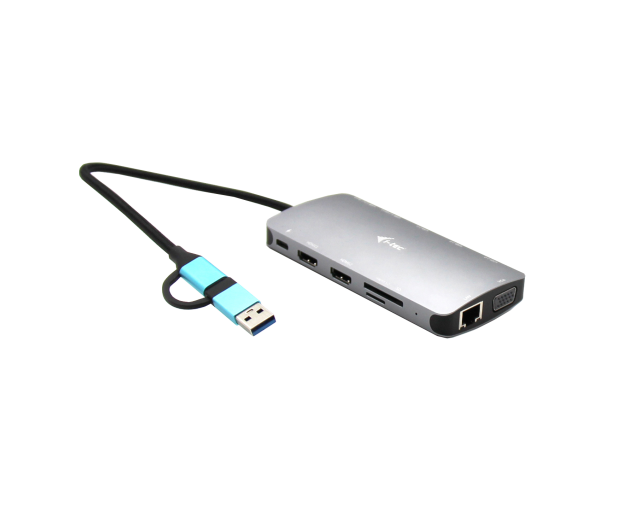 i-tec USB 3.0 USB-C/TB 3x Display Travel Nano Dock LAN PD100 - 1083728 - zdjęcie 4
